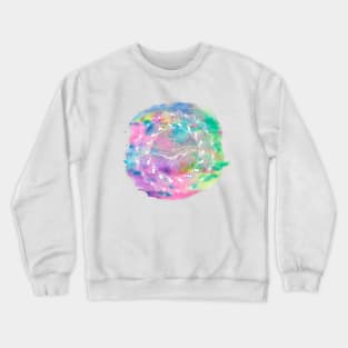 Watercolour Whale Dreaming Crewneck Sweatshirt